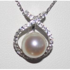 大珠 パールネックレス 8.5-9mm 花珠級 アコヤ真珠 伊勢志摩産 : 真珠