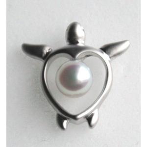 もっちい★925シルバー(銀製)★本真珠（アコヤ真珠)６粒・ブローチ★新品 銀猫 ネコ パール6mm ブローチ 伊勢志摩産 アコヤ本真珠 ギフト