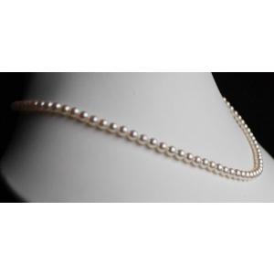 大珠 パールネックレス 8.5-9mm 花珠級 アコヤ真珠 伊勢志摩産 : 真珠