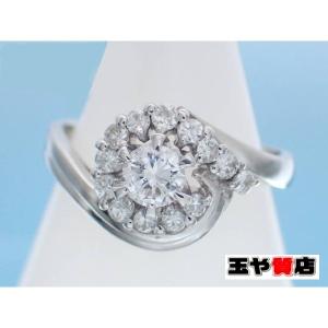DAMIANI（ダミアーニ） 美品 ダイヤ 1P アブラッチョ リング 8号 750