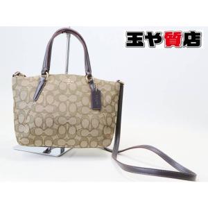 COACH コーチ ショルダーバッグ COACH（コーチ） ショルダーバッグ 美品 2WAY ターンロックホーボー