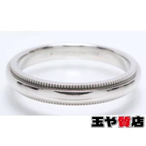 TIFFANY&Co.（ティファニー） 8.5号 リング・指輪 ミルグレイン バンド