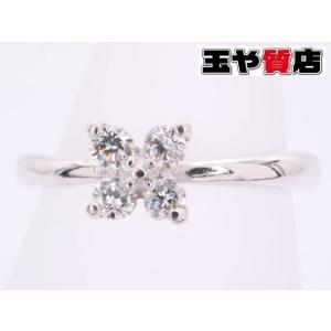 Ponte Vecchio（ポンテヴェキオ） リング 7号 ダイヤ0.13ct K18WG