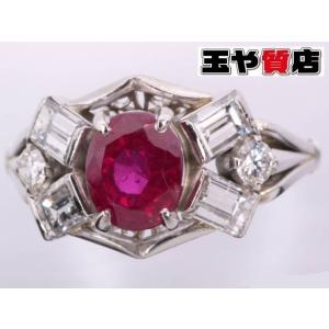 エメラルド0.43ct ダイヤ0.26ct デザイン リング 11.5号 pt900