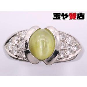 エメラルド ダイヤ デザイン カフスボタン カフス K14WG ホワイト