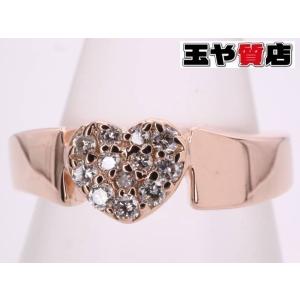 VENDOME AOYAMA（ヴァンドーム青山） 美品 ダイヤ0.20ct クロス リング