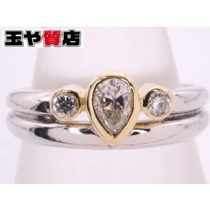 翁淳 ダイヤ0.59ct デザインリング12号 pt900 プラチナ : 親切な 玉や 