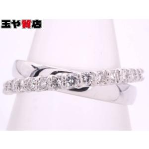Ponte Vecchio（ポンテヴェキオ） 美品 ダイヤ0.13ct ハーフエタニティ