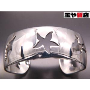 HERMES（エルメス） ブレスレット イニシャル バングル シルバー