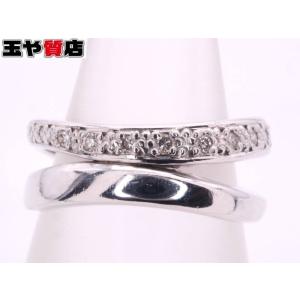 STAR JEWELRY（スタージュエリー） 美品 ダイヤ 0.05ct ハート リング