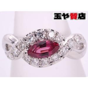 天然デマントイドガーネット ダイヤモンド リング 計0.87ct ホーステール デマントイドガーネット ホーステール入り AAAAA 0.23ct S-F043 《即納