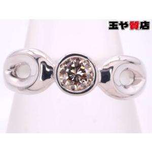 エメラルド ダイヤ デザイン カフスボタン カフス K14WG ホワイト