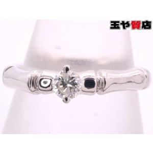 TIFFANY&Co.（ティファニー） 美品 ソリティア ダイヤ 0.37ct リング