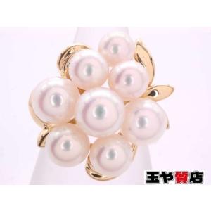 MIKIMOTO（ミキモト） パール6.3ミリ リボン K18 ピンブローチ : 親切