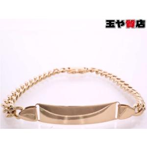 送料無料 750 イエローゴールド チャーム ブレスレット 星