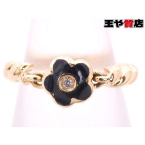 Ponte Vecchio（ポンテヴェキオ） 美品 ダイヤ0.19ct フラワー