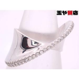 VENDOME AOYAMA（ヴァンドーム青山） 美品 ダイヤ0.20ct クロス リング