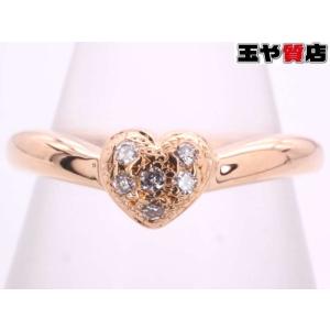 ノンコ☆K18 PG 天然ダイヤモンド　0,13ct リング　2,1g 石川暢子】 Pt900/K18ダイヤモンドリング (NO.128429-B) – JEX