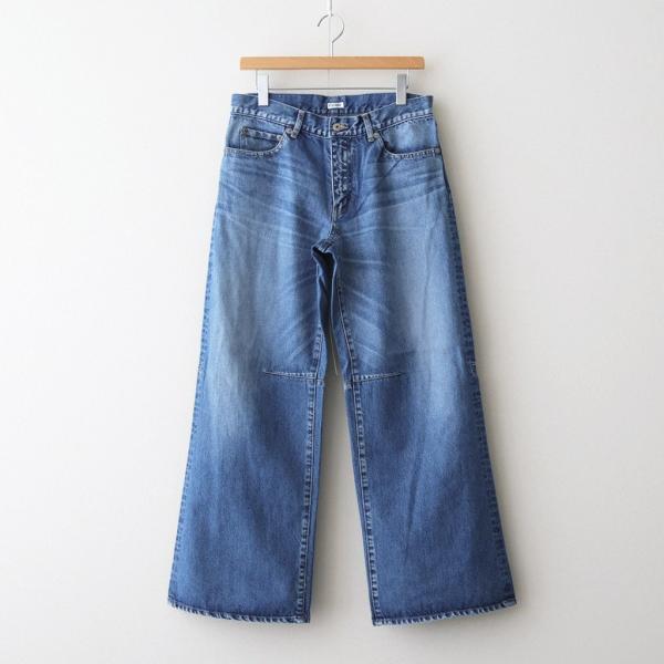 アンスクリア Loose Flare #BLUE USED [ID-PT48] ユニセックス パンツ...