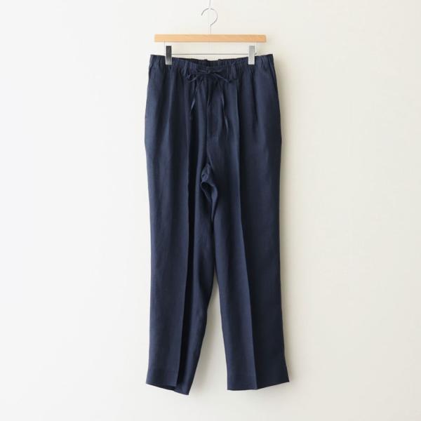 マーカウェア CLASSIC FIT TWO TUCK EASY TROUSERS #NAVY [A...