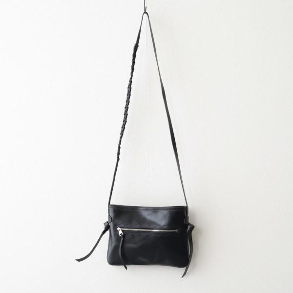 イトゥアイス TELEFERICO POACH - HORSE LEATHER #BLACK ONE...