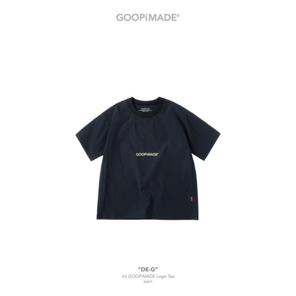 グーピーメイド 「DE-G」 It’s GOOPiMADE Logo Tee #Navy [GOOP...