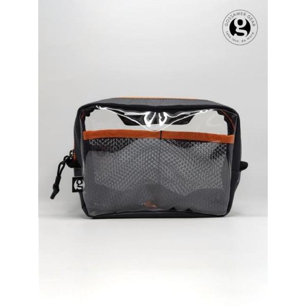 CLEAR TOILETRY KIT #GREY [GSCU0088-015]　GOSSAMER G...
