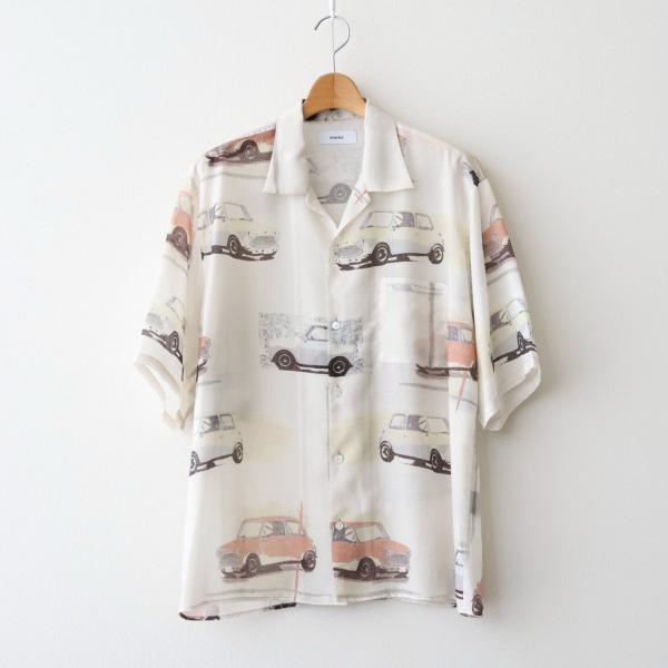 マーカ OPEN COLLAR S/S SHIRT #GRAIGE MINI [M26B07SH03...