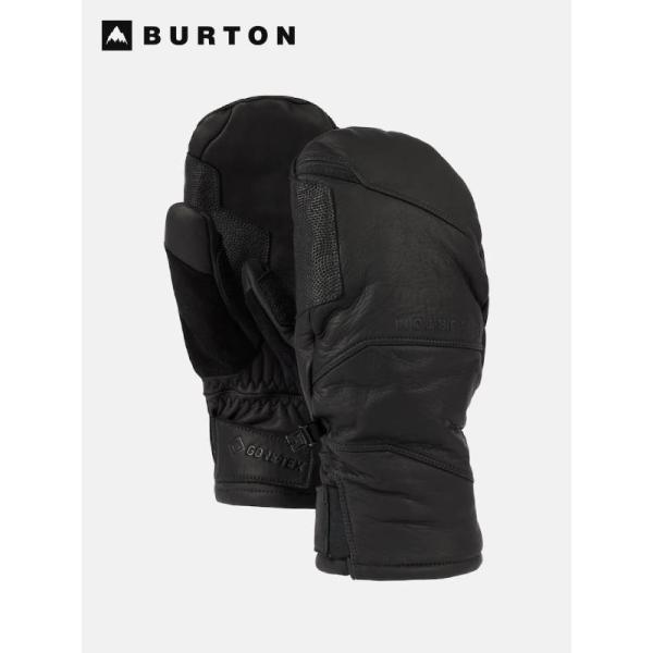 [ak] Clutch GORE-TEX Leather Mittens #True Black [...