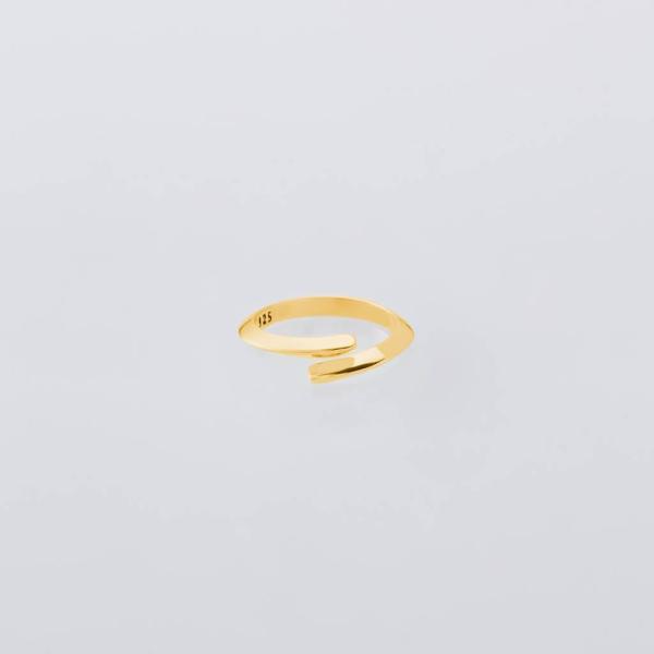 ショロジュエリー Triangle Ring -Thin- -Gold- #GOLD [XOR086...