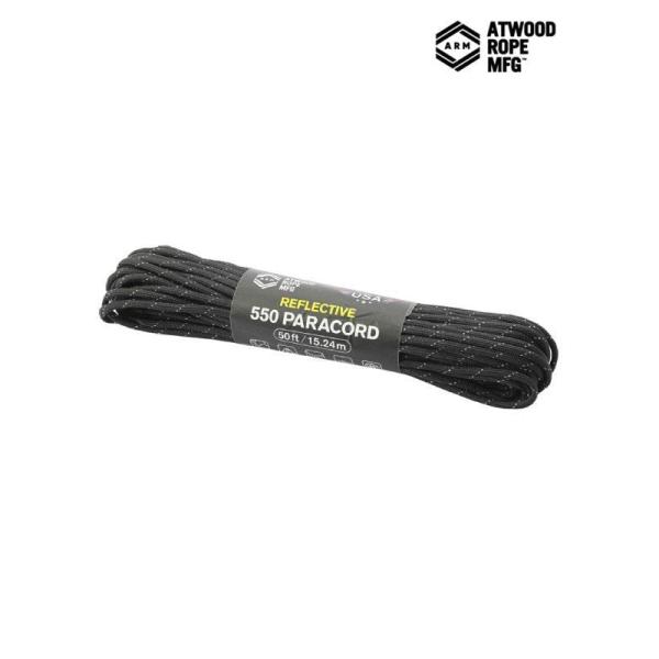 パラコード リフレクティブ #リフレクティブブラック [44046]　Atwood Rope MFG...