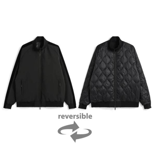 タイオン JERSEY DOWN JACKET #BK（LINE/BLACK） [TAION-JK1...