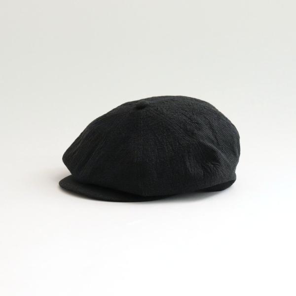 ソラリス LINEN HOUNDSTOOTH CASQUETTE-OLDBOY #GREEN [Y0...