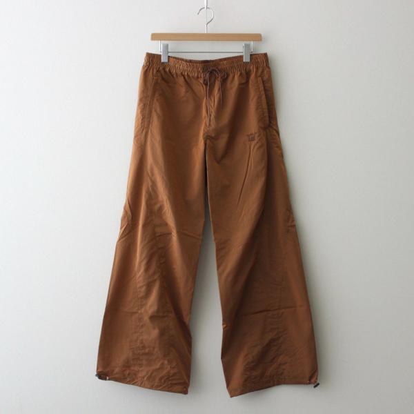 ユウキハシモト TWISTED NYLON TRUCK PANTS #BROWN [241-01-0...