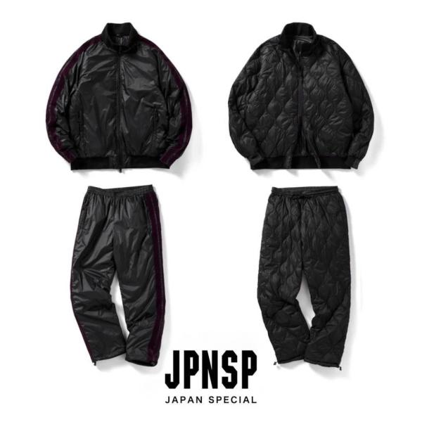 タイオン TRACK NYON DOWN JACKET &amp; PANTS (上下セット) #BK（LI...