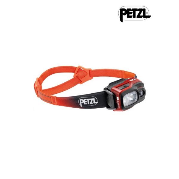 スイフト RL #オレンジ [E095BB01]　PETZLペツル　ヘッドランプ 1100ルーメン ...