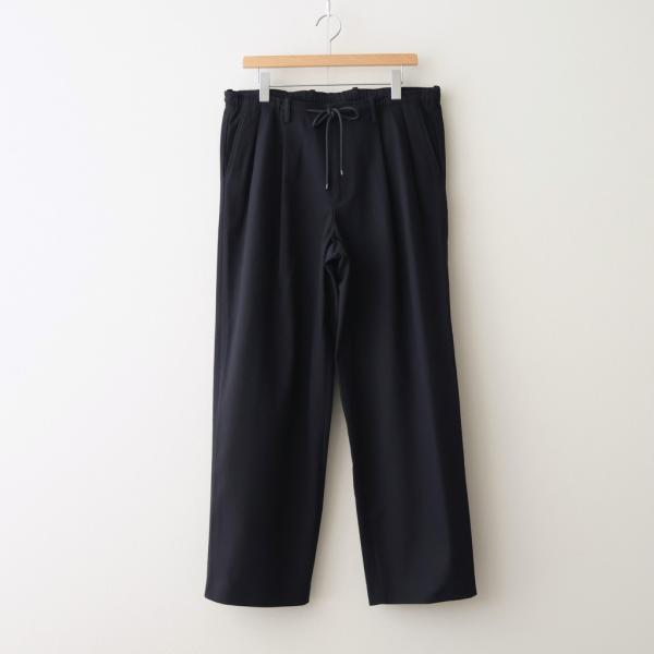 マーカウェア DOUBLE PLEATED EASY TROUSERS #NAVY [A26A93P...