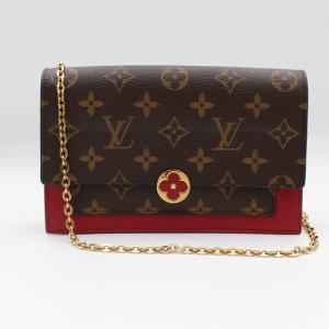 LOUIS VUITTON ルイヴィトン モノグラム ポルトフォイユ・フロールチェーンバッグ M69578/ フューシャ｜tamaya0078