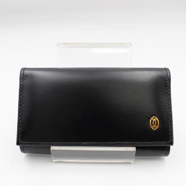 Cartier カルティエ キーケース6連　パシャライン 　L3000127　　ブラック