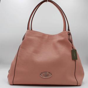 COACH コーチ リファイングレインレザー  ショルダーバッグ ピンク