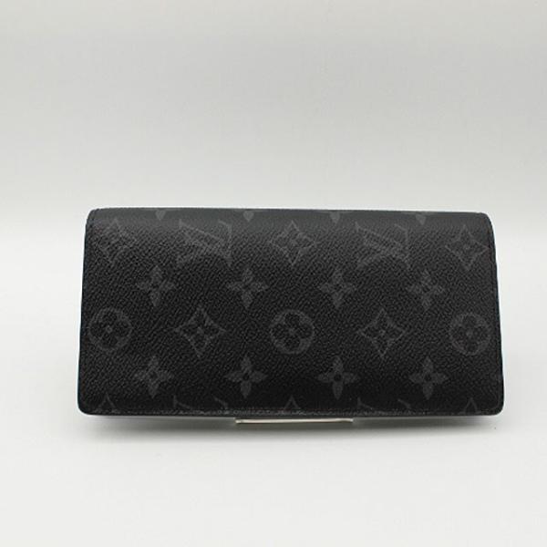 【LOUIS VUITTON】ルイ・ヴィトン モノグラム エクリプス/ポルトフォイユ・ブラザ長財布/...