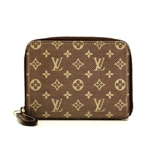 LOUIS VUITTON ルイヴィトン ジッピーコインパース モノグラムイディール M63005 小銭入れ コインケース セピア 財布 00290A｜tamaya78