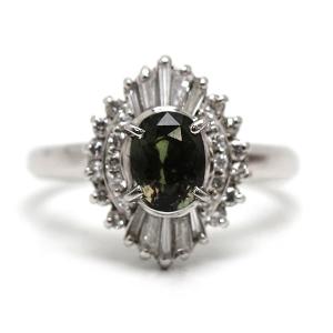 飯能本店］SCENIC 【シーニック】 Pt900 7.43ct アレキサンドライト