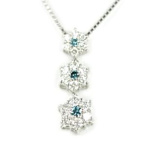 4℃（ヨンドシー） ダイヤモンド Wクロス ネックレス Pt850 プラチナ