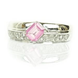 【agete】K18 ピンクゴールド ダイヤ0.05ct リング 7号 アガット agete アガット K18PG 18金ピンクゴールド ダイヤ0.03ct リング 指輪