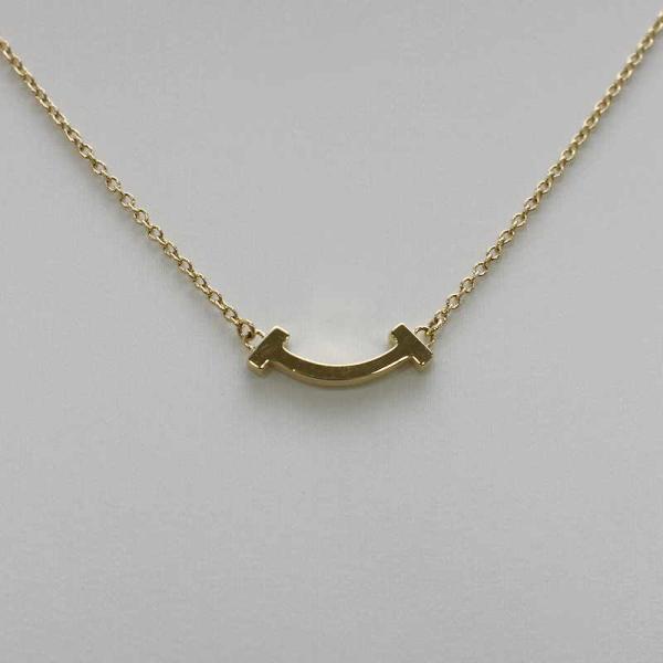 ティファニー Tスマイルミニネックレス K18YG 18金イエローゴールド 62617640 Tif...