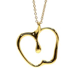 Tiffany&Co. ティファニー ビッグアップル ネックレス 約76cm 約10.6g K18 18金 ゴールド りんご 31994