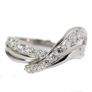 Pt900 ブルーサファイアリング 12号 約7.6g 1.55ct ダイヤモンド 0.40
