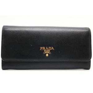 PRADA（プラダ） リボン付きL字ファスナー長財布[小銭入れ付き] ローズ