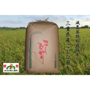 令和５年産　一志米（三重県産コシヒカリ）　玄米　30kg